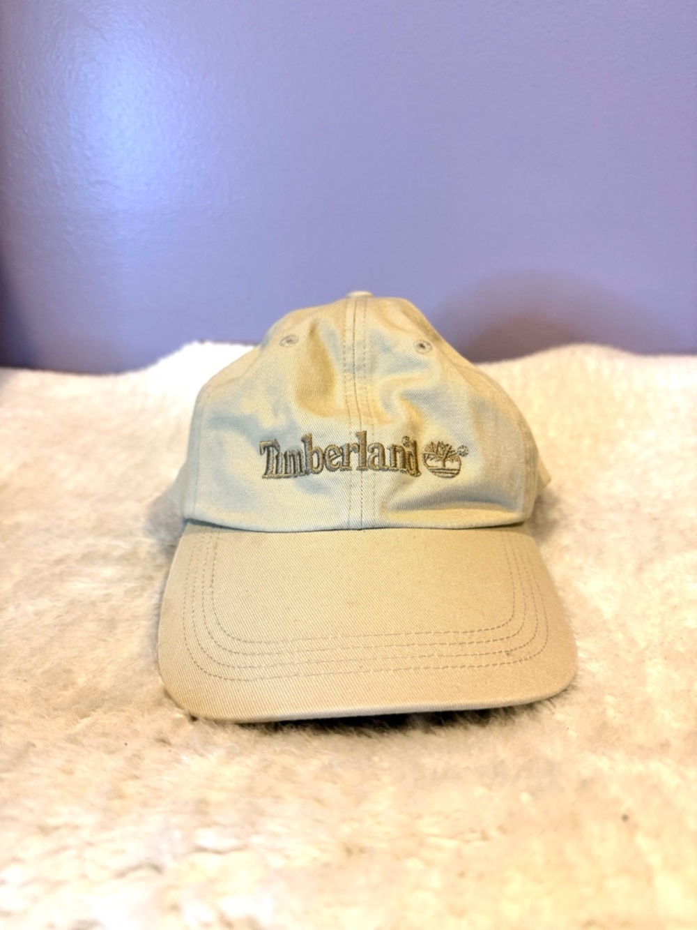 Timberland Khaki Logo Baseball Cap